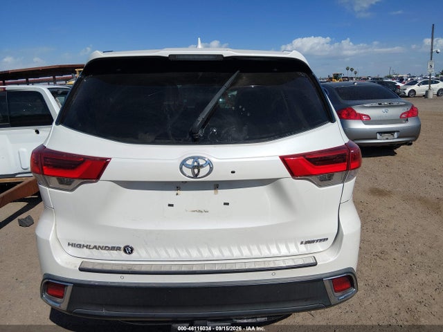 Продажа на аукционе авто 2017 Toyota Highlander Limited, vin: 5TDYZRFH4HS204805, номер лота: 46116034