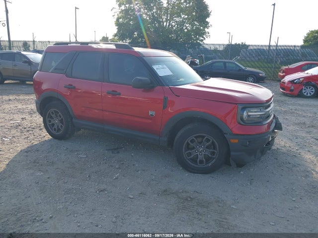Auction sale of the 2021 Ford Bronco Sport Big Bend, vin: 3FMCR9B63MRA95924, lot number: 46116062