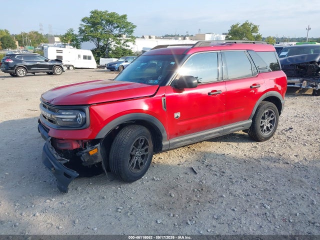 Aukcja sprzedaży 2021 Ford Bronco Sport Big Bend, vin: 3FMCR9B63MRA95924, numer aukcji: 46116062