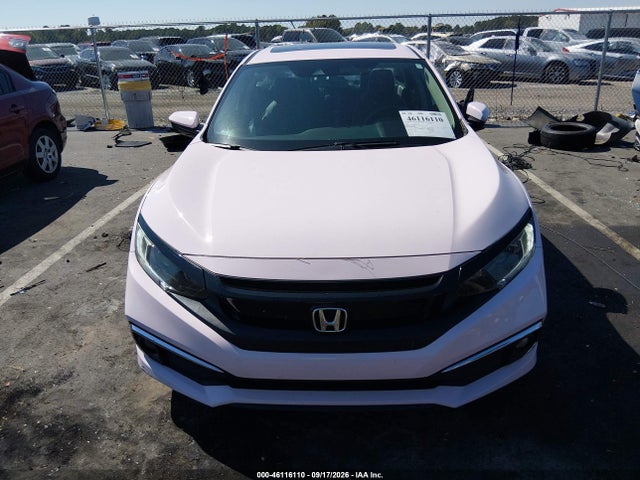 46116110 :رقم المزاد ، 19XFC1F76ME203189 vin ، 2021 Honda Civic Ex-l مزاد بيع
