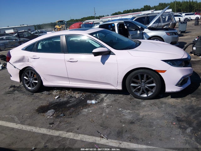 46116110 :رقم المزاد ، 19XFC1F76ME203189 vin ، 2021 Honda Civic Ex-l مزاد بيع