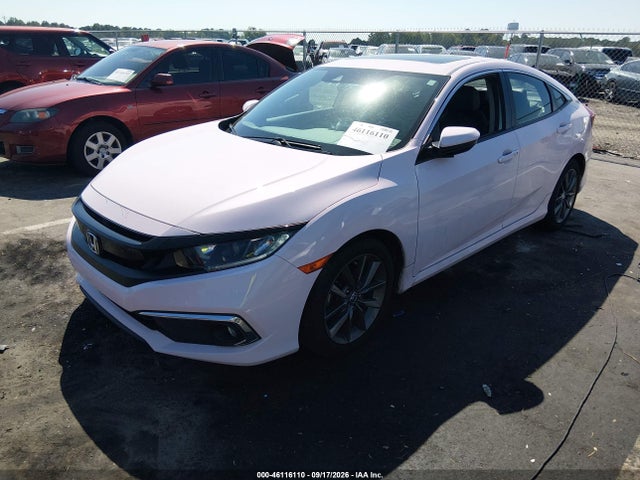 46116110 :رقم المزاد ، 19XFC1F76ME203189 vin ، 2021 Honda Civic Ex-l مزاد بيع