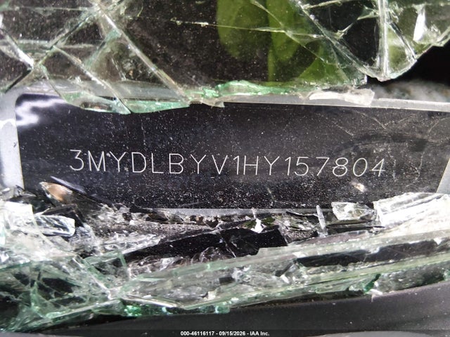 46116117 :رقم المزاد ، 3MYDLBYV1HY157804 vin ، 2017 Toyota Yaris Ia مزاد بيع