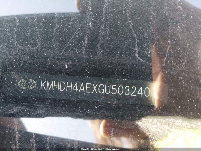 Aukcja sprzedaży 2016 Hyundai Elantra Se, vin: KMHDH4AEXGU503240, numer aukcji: 46116120