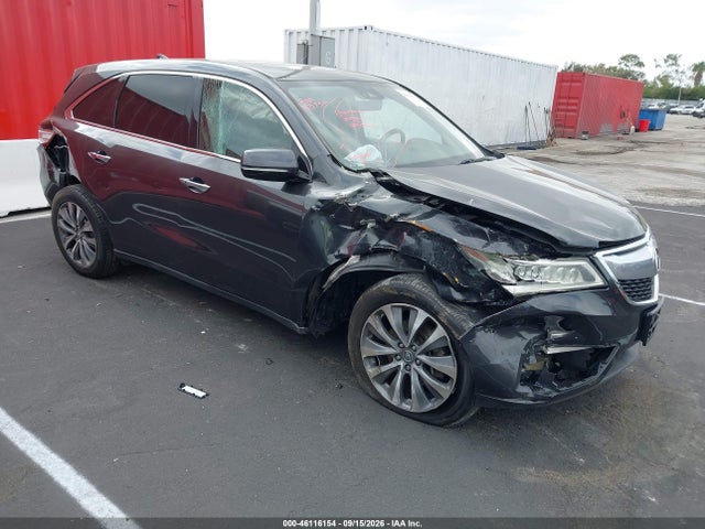 Aukcja sprzedaży 2016 Acura Mdx Technology   Acurawatch Plus Packages/technology Package, vin: 5FRYD3H4XGB011128, numer aukcji: 46116154