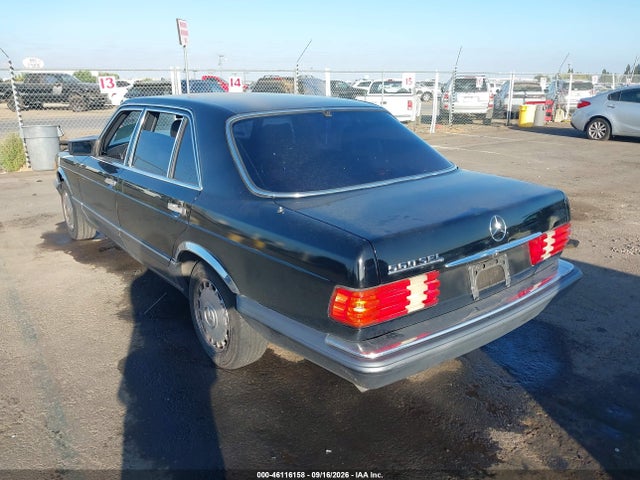46116158 :رقم المزاد ، WDBCA39E1KA498778 vin ، 1989 Mercedes-benz 560 Sel مزاد بيع