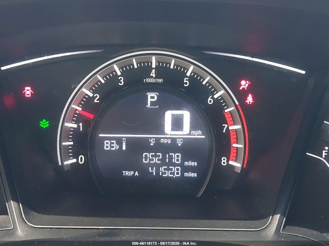 Продажа на аукционе авто 2017 Honda Civic Sport, vin: SHHFK7H42HU210325, номер лота: 46116173
