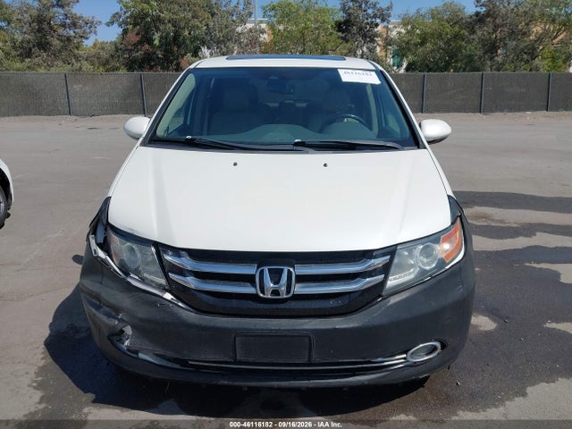 2016 Honda Odyssey Touring/touring Elite მანქანა იყიდება აუქციონზე, vin: 5FNRL5H91GB123283, აუქციონის ნომერი: 46116182