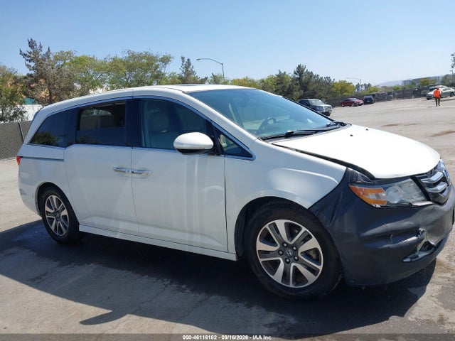 2016 Honda Odyssey Touring/touring Elite მანქანა იყიდება აუქციონზე, vin: 5FNRL5H91GB123283, აუქციონის ნომერი: 46116182