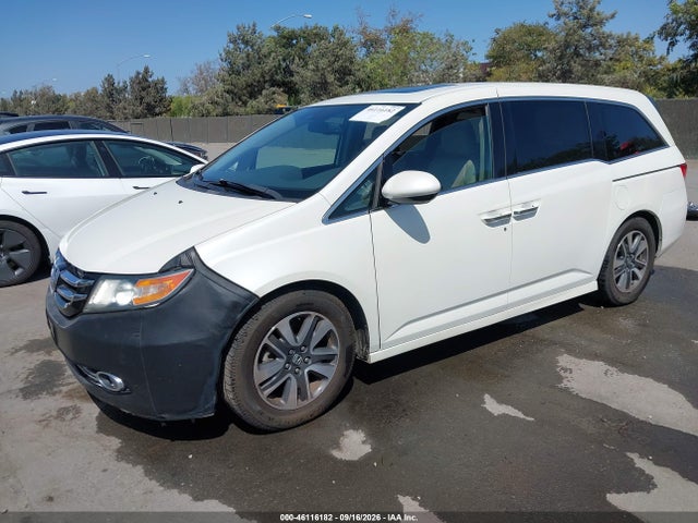 2016 Honda Odyssey Touring/touring Elite მანქანა იყიდება აუქციონზე, vin: 5FNRL5H91GB123283, აუქციონის ნომერი: 46116182