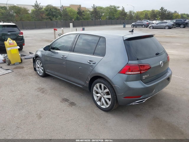 46116220 :رقم المزاد ، 3VWG57AU7KM037330 vin ، 2019 Volkswagen Golf 1.4t S/1.4t Se مزاد بيع