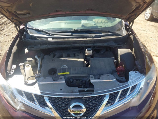 2014 Nissan Murano Sl მანქანა იყიდება აუქციონზე, vin: JN8AZ1MW6EW521439, აუქციონის ნომერი: 46116253