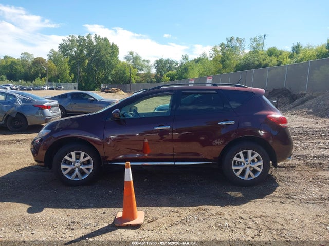 2014 Nissan Murano Sl მანქანა იყიდება აუქციონზე, vin: JN8AZ1MW6EW521439, აუქციონის ნომერი: 46116253