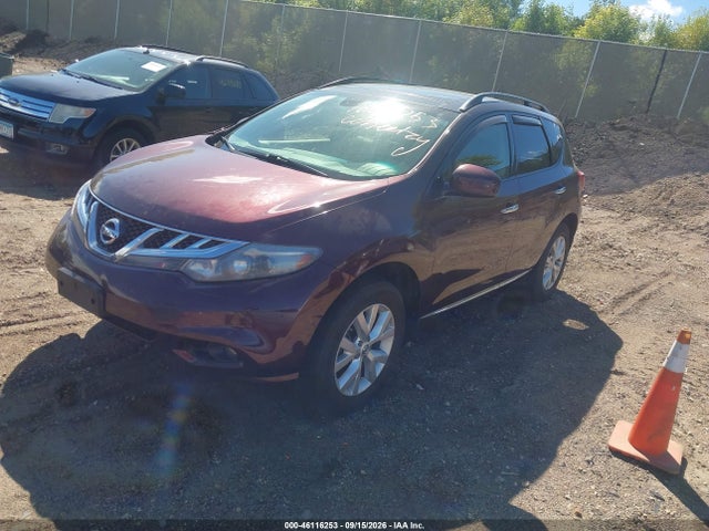 2014 Nissan Murano Sl მანქანა იყიდება აუქციონზე, vin: JN8AZ1MW6EW521439, აუქციონის ნომერი: 46116253