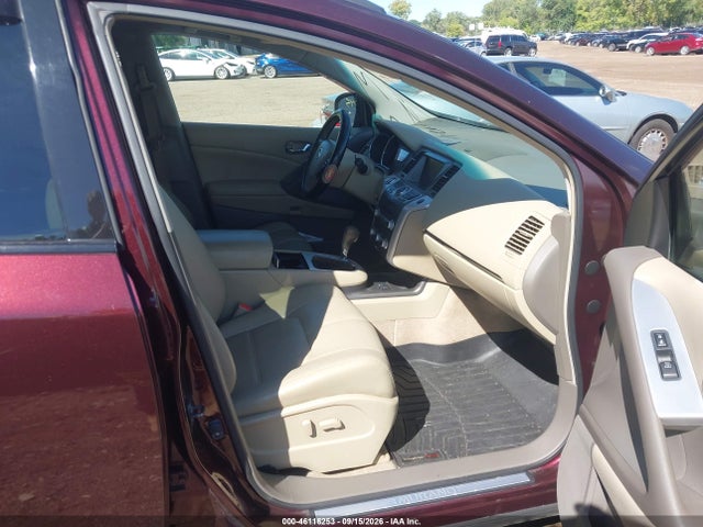 2014 Nissan Murano Sl მანქანა იყიდება აუქციონზე, vin: JN8AZ1MW6EW521439, აუქციონის ნომერი: 46116253