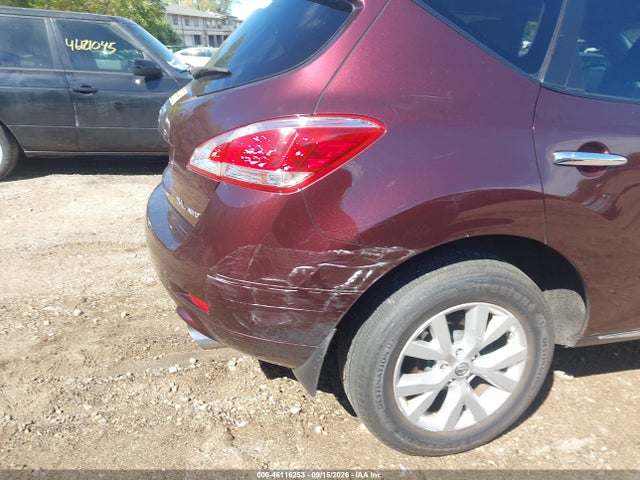 2014 Nissan Murano Sl მანქანა იყიდება აუქციონზე, vin: JN8AZ1MW6EW521439, აუქციონის ნომერი: 46116253