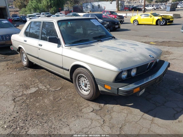 46116314 :رقم المزاد ، WBADK7308G9359213 vin ، 1986 Bmw 528 E مزاد بيع