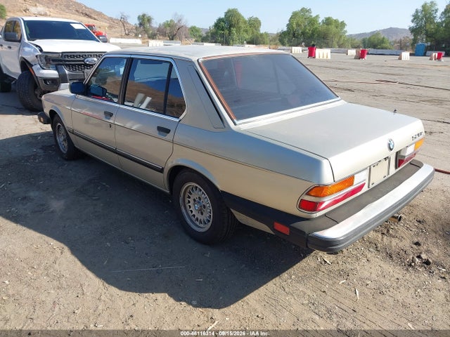 Aukcja sprzedaży 1986 Bmw 528 E, vin: WBADK7308G9359213, numer aukcji: 46116314