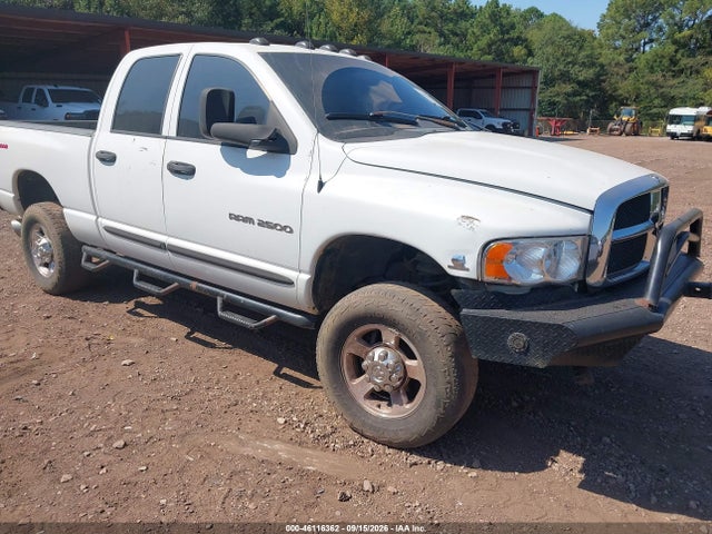 2004 Dodge Ram 2500 Slt/laramie მანქანა იყიდება აუქციონზე, vin: 3D7KU28CX4G243961, აუქციონის ნომერი: 46116362