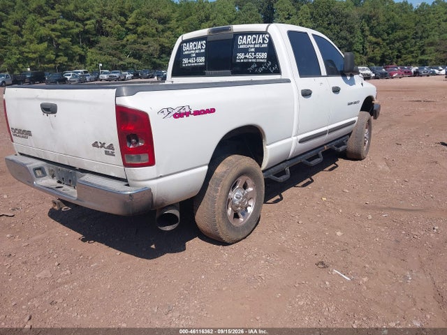 2004 Dodge Ram 2500 Slt/laramie მანქანა იყიდება აუქციონზე, vin: 3D7KU28CX4G243961, აუქციონის ნომერი: 46116362