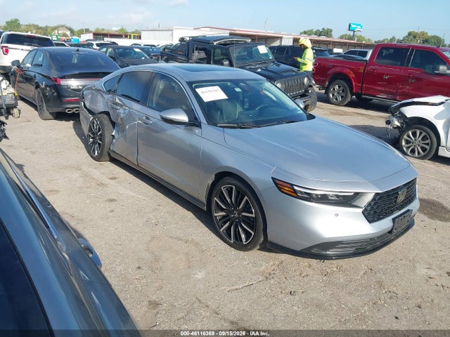 2024 Honda Accord Hybrid Touring მანქანა იყიდება აუქციონზე, vin: 1HGCY2F85RA050304, აუქციონის ნომერი: 46116369