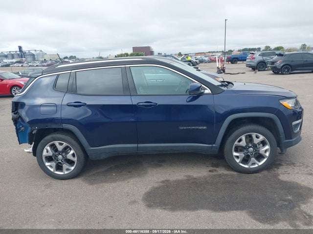 46116388 :رقم المزاد ، 3C4NJDCB3KT695295 vin ، 2019 Jeep Compass Limited 4x4 مزاد بيع