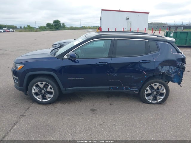 46116388 :رقم المزاد ، 3C4NJDCB3KT695295 vin ، 2019 Jeep Compass Limited 4x4 مزاد بيع