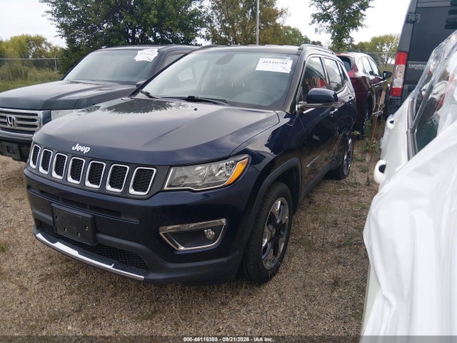46116388 :رقم المزاد ، 3C4NJDCB3KT695295 vin ، 2019 Jeep Compass Limited 4x4 مزاد بيع