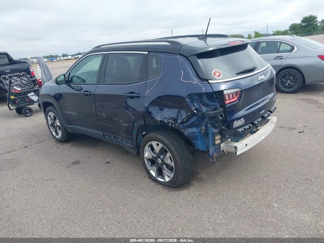 46116388 :رقم المزاد ، 3C4NJDCB3KT695295 vin ، 2019 Jeep Compass Limited 4x4 مزاد بيع