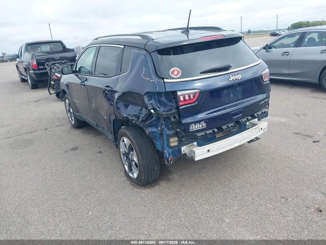 46116388 :رقم المزاد ، 3C4NJDCB3KT695295 vin ، 2019 Jeep Compass Limited 4x4 مزاد بيع