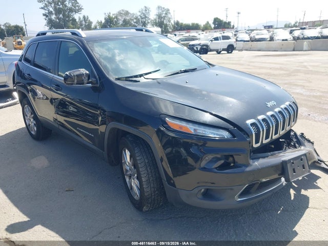 Продажа на аукционе авто 2014 Jeep Cherokee Limited, vin: 1C4PJMDB8EW133396, номер лота: 46116463