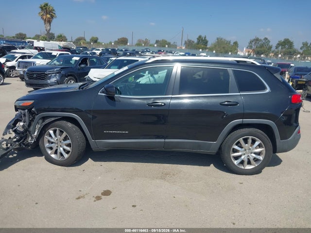2014 Jeep Cherokee Limited მანქანა იყიდება აუქციონზე, vin: 1C4PJMDB8EW133396, აუქციონის ნომერი: 46116463