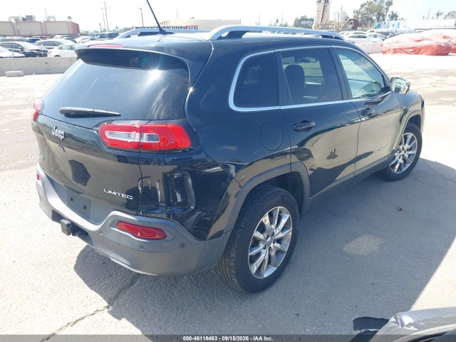 2014 Jeep Cherokee Limited მანქანა იყიდება აუქციონზე, vin: 1C4PJMDB8EW133396, აუქციონის ნომერი: 46116463