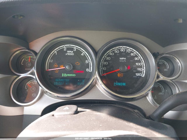 Aukcja sprzedaży 2010 Chevrolet Silverado 1500 Hybrid 1hy, vin: 3GCXCUEJ1AG222848, numer aukcji: 46116467