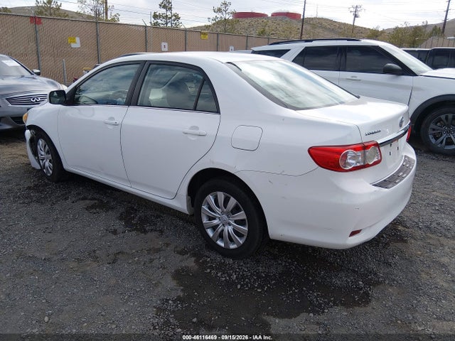 2013 Toyota Corolla Le მანქანა იყიდება აუქციონზე, vin: 5YFBU4EE2DP199461, აუქციონის ნომერი: 46116469