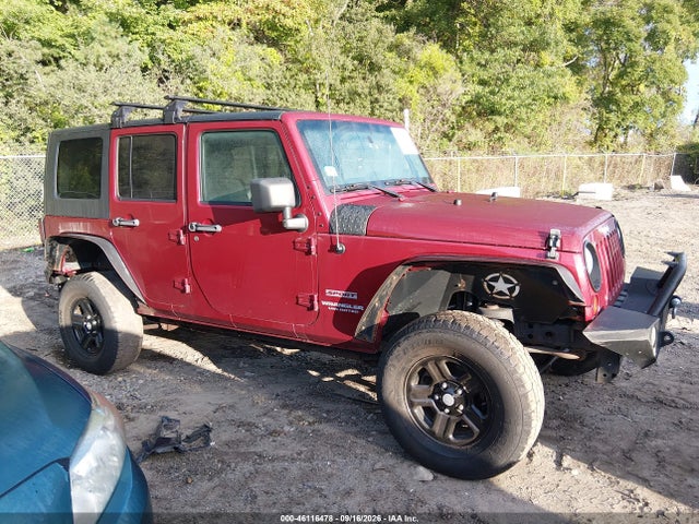 2012 Jeep Wrangler Unlimited Sport მანქანა იყიდება აუქციონზე, vin: 1C4BJWDG5CL283885, აუქციონის ნომერი: 46116478
