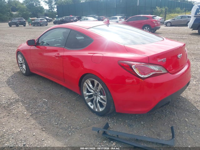 2013 Hyundai Genesis 3.8 R-spec მანქანა იყიდება აუქციონზე, vin: KMHHU6KJ3DU107683, აუქციონის ნომერი: 46116525