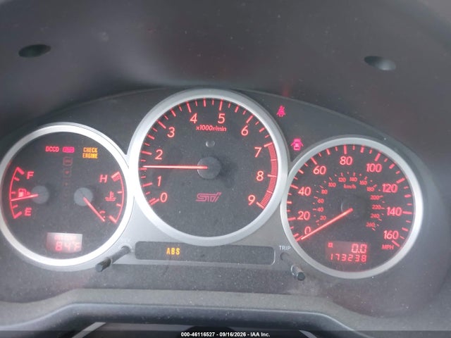 2006 Subaru Impreza Wrx Sti მანქანა იყიდება აუქციონზე, vin: JF1GD70626L508614, აუქციონის ნომერი: 46116527