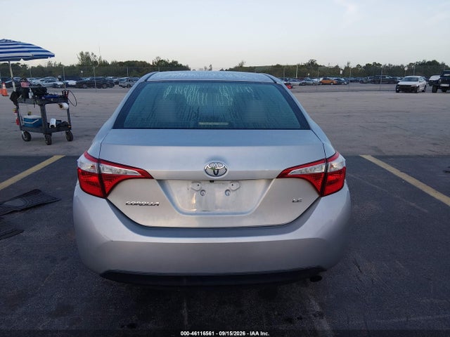 Продаж на аукціоні авто 2015 Toyota Corolla Le, vin: 5YFBURHE1FP206699, номер лоту: 46116561