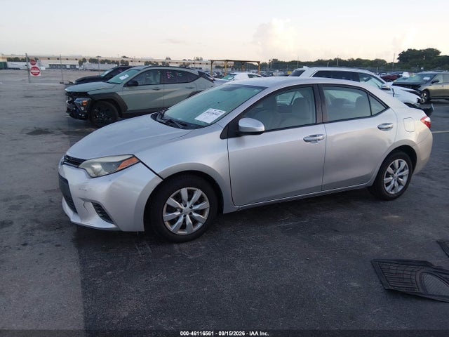 Продаж на аукціоні авто 2015 Toyota Corolla Le, vin: 5YFBURHE1FP206699, номер лоту: 46116561