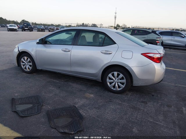 Продаж на аукціоні авто 2015 Toyota Corolla Le, vin: 5YFBURHE1FP206699, номер лоту: 46116561
