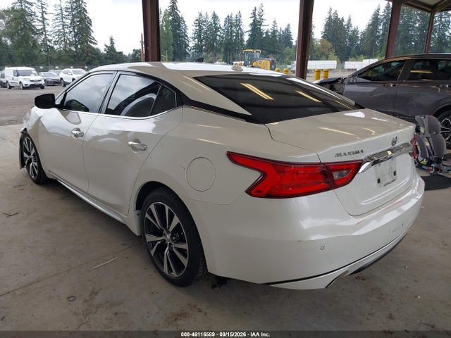 2016 Nissan Maxima 3.5 Sv მანქანა იყიდება აუქციონზე, vin: 1N4AA6APXGC445988, აუქციონის ნომერი: 46116589