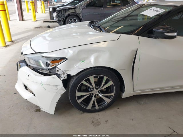 2016 Nissan Maxima 3.5 Sv მანქანა იყიდება აუქციონზე, vin: 1N4AA6APXGC445988, აუქციონის ნომერი: 46116589