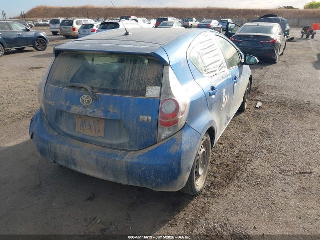 2014 Toyota Prius C One მანქანა იყიდება აუქციონზე, vin: JTDKDTB34E1563172, აუქციონის ნომერი: 46116619