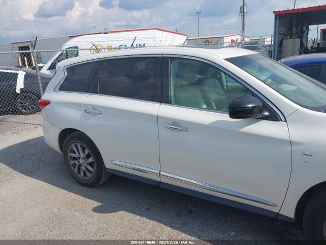 2014 Infiniti Qx60 მანქანა იყიდება აუქციონზე, vin: 5N1AL0MN0EC506317, აუქციონის ნომერი: 46116646