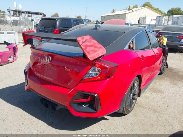2020 Honda Civic Si Sedan მანქანა იყიდება აუქციონზე, vin: 2HGFC1E54LH703064, აუქციონის ნომერი: 46116654