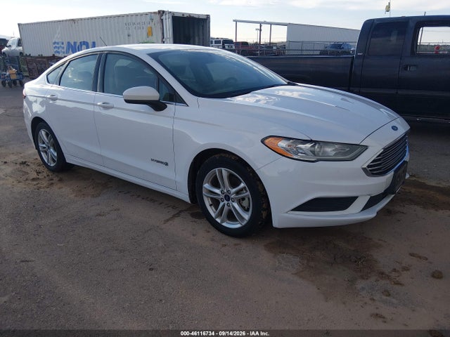 Продаж на аукціоні авто 2018 Ford Fusion Hybrid S, vin: 3FA6P0UU3JR273699, номер лоту: 46116734