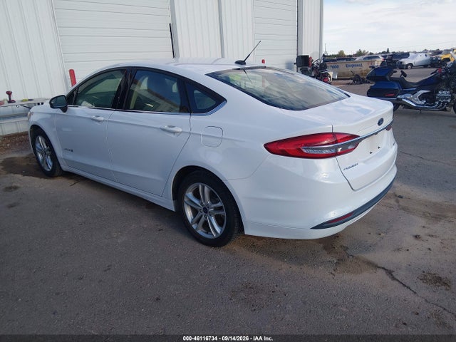 Продаж на аукціоні авто 2018 Ford Fusion Hybrid S, vin: 3FA6P0UU3JR273699, номер лоту: 46116734