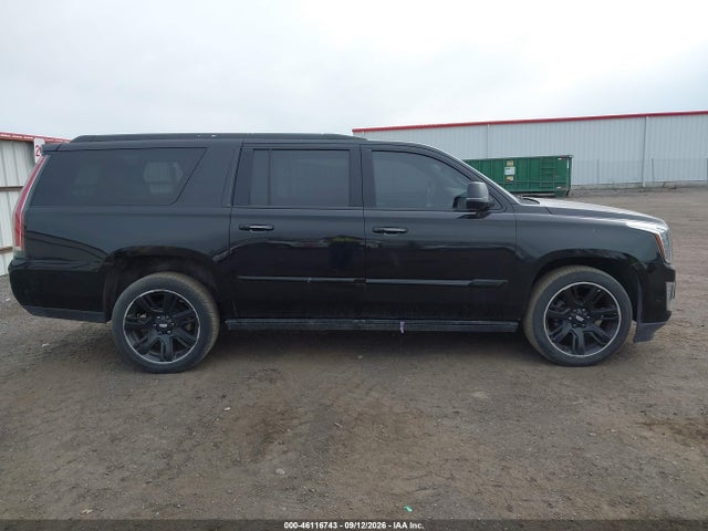 46116743 :رقم المزاد ، 1GYS4JKJ4JR346553 vin ، 2018 Cadillac Escalade Esv Premium Luxury مزاد بيع
