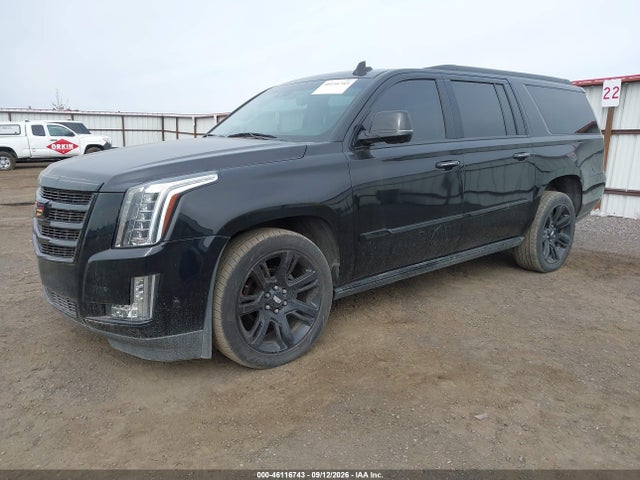46116743 :رقم المزاد ، 1GYS4JKJ4JR346553 vin ، 2018 Cadillac Escalade Esv Premium Luxury مزاد بيع
